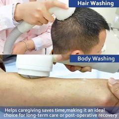 IRTME Portable Bedside Bath System for Bedridden Elderly Paralyzed