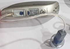 Beltone C-2 Hearing Aid w/ Charger Case Tested Original Box Cable C2