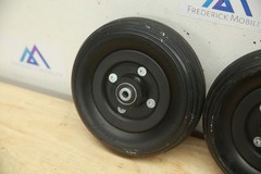PAIR 7″ x 2″ Caster Wheels Tires for Quickie Power Chairs Pulse 6 5 Q500M Q300M