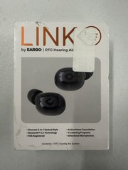 Brand New Sealed – Link by Eargo OTC Adult Hearing Aids (iOS/Android)