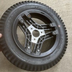 14″ 3.00-8 Permobil Power Wheelchair Drive Wheels Flat Free Tires F3 F5 M3 LOOK!