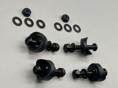 Folding Hinge Hardware. Parts For The Guardian Basic 6″ Steel Rollator Walker