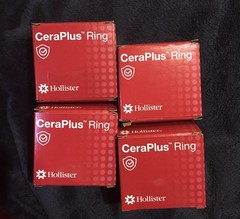 Hollister CeraPlus Ostomy Slim Barrier rings Item 8815