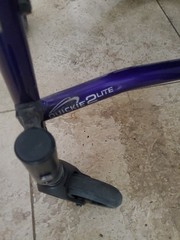 Quickie 2 Folding Lightweight Manual Wheelchair Purple. 17×17