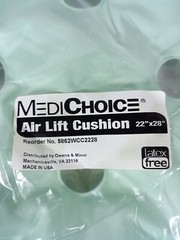 Bariatric Waffle Air Lift Cushion Wheelchair 28″ x 22″ x 1.5 700Lbs Green Vinyl