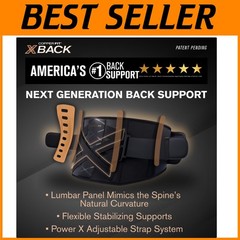 Breathable Lumbar Support Brace for Lower Back Pain