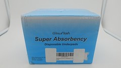Wow Flash 17”x 13” 50 Count Super Absorbency Quick Drying Disposable Underpad