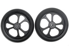 5″ x 1.5″ KI Mobility Soft Roll Wheelchair Front Wheel Caster 6 Spoke