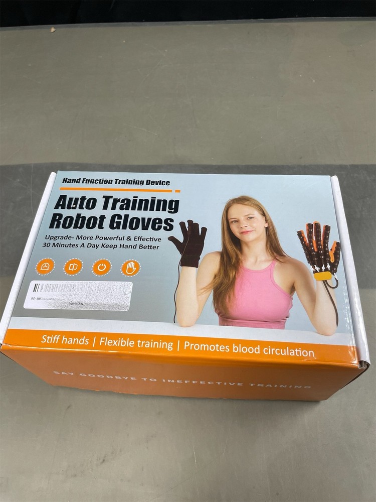 Both Hands Rehabilitation Robot Gloves, 2024 Electric Hand Function Equipment, S