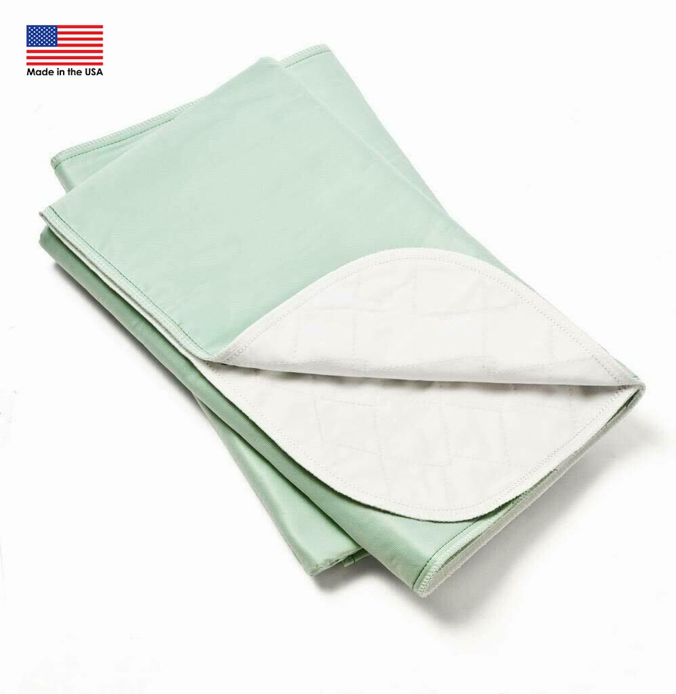 6 NEW BED PADS REUSABLE UNDERPADS 34×36 HOSPITAL GRADE INCONTINENCE WASHABLE