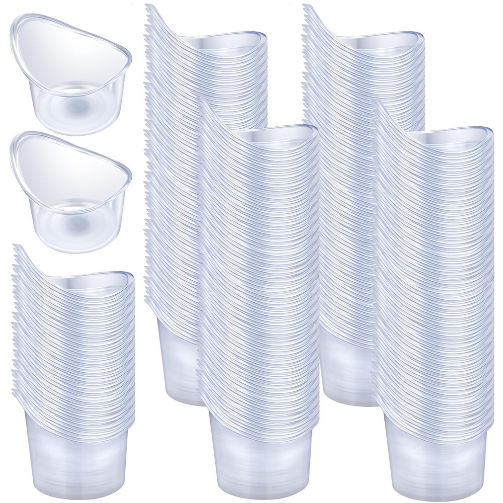 200 Pcs Disposable Eye Wash Cups 5ml – Portable Plastic Rinse & Flush Cups
