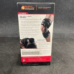 Shock Doctor Elite Bio Logix Knee Brace, Black, Small Left (NEW OPEN BOX)