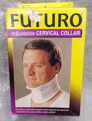 1998 FUTURO Adjustable CERVICAL COLLAR 270603 HCPC# L0140 ~ Medium 15.5″ – 17.5″