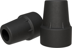 Cane Tips Heavy Duty Rubber Replacement Pack of 2 3/4 Inch Non Slip Support for