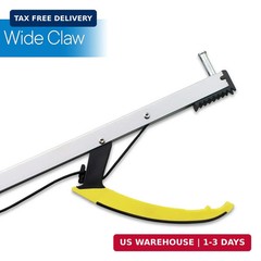 RMS 26 Inches Folding Grabber Reacher with Ergonomic Handle for Mobility and Rea