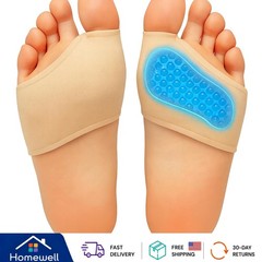 Anti-Slip Metatarsal Support Sleeves – Gel Cushions for Ball of Foot Pain