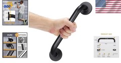 Black Stainless Steel Bath Safety Grab Bar