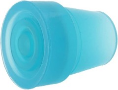 2 Pcs: 3/4″ (19Mm) Glow in the Dark Rubber Tips Ferrules for Walking Canes – Blu