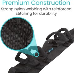 Gait Belt Transfer Belt with Handles – 300Lbs Capacity for Patient Assist