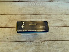 Med Spec Ryno Lacer Short Wrist & Thumb Support With Lacing Closure/Black