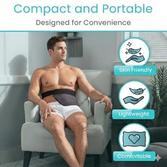 Ostomy Belt for Men & Women – Adjustable Belt for Colostomy, Ileostomy, Urostomy
