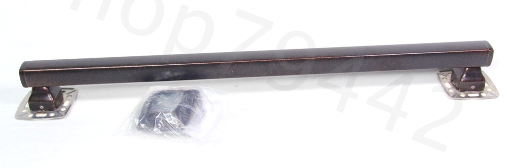 MOEN 24″ Grab Bar Oil Rubbed Bronze New No Box Complete Square Handle