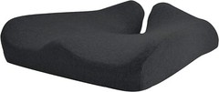 Cushion Lab Pressure Relief Seat Cushion Ergonomic for Long Sitting Hrs,Black, B