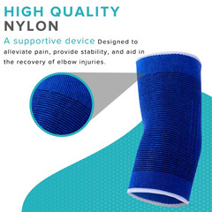 Elbow Elastic Compression Sleeve Elbow Brace Tennis Arthritis Bursitis Relief