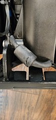 Sunrise Medical Power Center Mount ELR For Quickie Q300m With Footpads