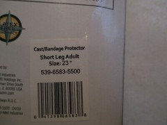 DMI Cast/Bandage Protector Arm/ Leg/ Foot