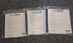 Cool Blue Prosthetic Socks 3-Pack Lot 1-Ply Size 5 6 Yellow CB1XWSH2 SPS 428015