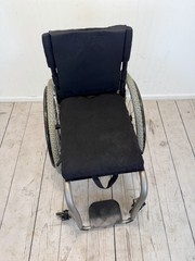 Tilite ZRA TITANIUM Ultralight 15”x18” Adj Depth Rigid Wheelchair Spinergy