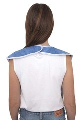 Elaine Karen Adult Bibs for Eating – 3 Count (Pack of 1), Blue