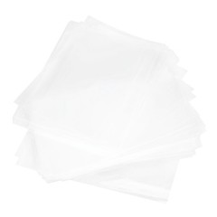100Pcs Ice Cream Bags Transparent Rectangular Shape Candy Chocolate Bags For-DSO
