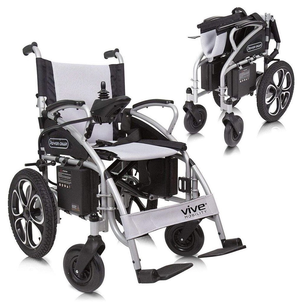 Compact Folding Power Mobility Wheelchair Scooter FDA Vive Health Fast Shipping