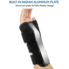 GOBYGO 1Pcs Adjustable Wrist Brace Steel Plate Wrist Brace Carbon Fiber Thumb St