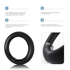 2 Pack 10×2 Inner Tube thickened with Repair Kit, 10×2.125 inch inner tubes