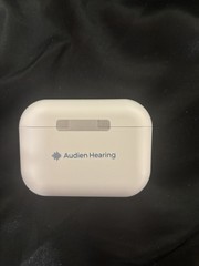 Audien Hearing Atom X CIC Rechargeable Digital Hearing Aids UV Cleaning Dock