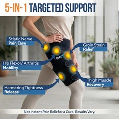 5 in 1 Hip Brace for Women Men Sciatica Pain Relief Devices – Adjustable Groi…