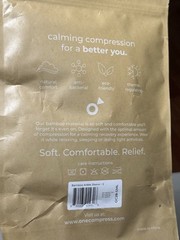 OneCompress Unisex Adult’s Bamboo Compression Ankle Sleeve Gray Size Small