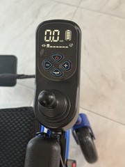 Electric folding wheelchair light weight aluminum