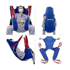 Full Body Patient Lift Sling, Head and Back Support, Toileting Transfer Sling…