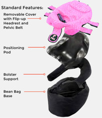 P Pod™ Alternative Positioning Support sizes Large – Extra Large Drive Medical