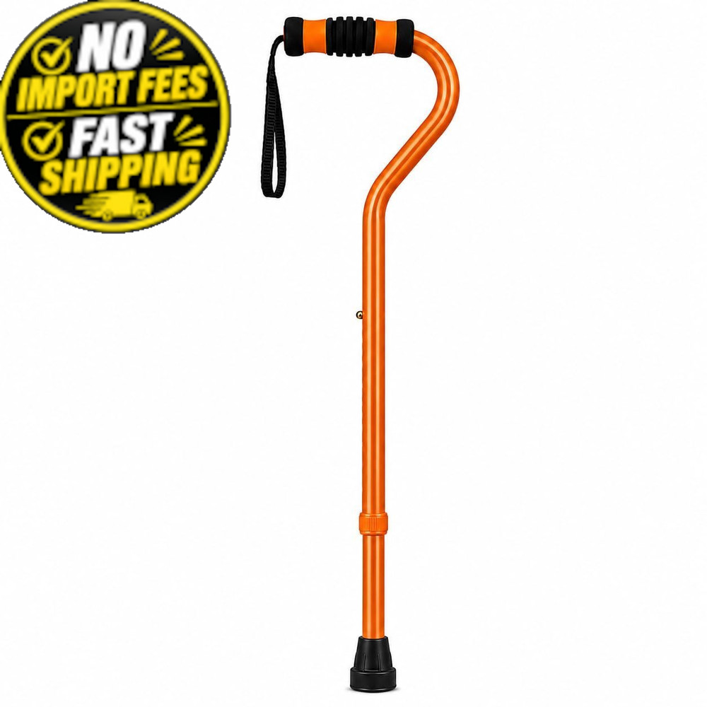 Sky MedSupply Int’l Corp Standard Offset Walking 0.64 Pound, Aluminum Orange