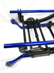 Quickie Iris Tilt In Space Full Motion Wheelchair Frame Blue W/ Indicator
