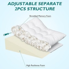 7.5″ Bed Wedge Pillow for Acid Reflux, Snoring, Sleep Apnea
