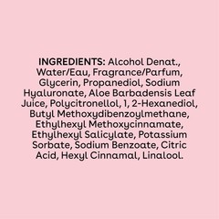 eos Cashmere Body Mist, Jasmine Peach, Body Spray for Women, Hair Mist, Floral P