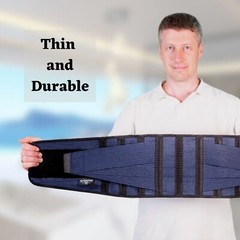 Lower Back Pain Relief Brace Support Belt Elastic Sciatica Light Band Men Women