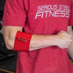 Serious Steel Fitness Compression Cuff | Forearm Compression Sleeve (Single)