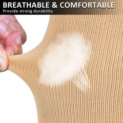 Zipper Pressure Compression Socks Pain Relief Calf Leg Foot Support Stocking US